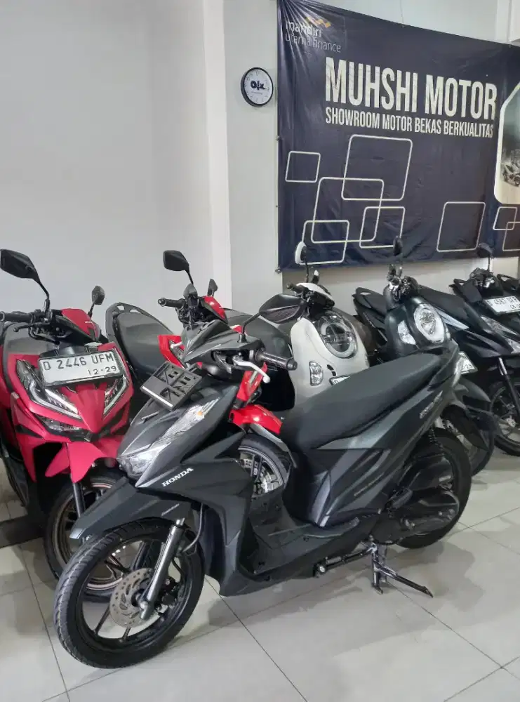 ALL NEW BEAT DELUXE CBS ISS TAHUN 2021, SEPERTI BARU, MUHSHI MOTOR.