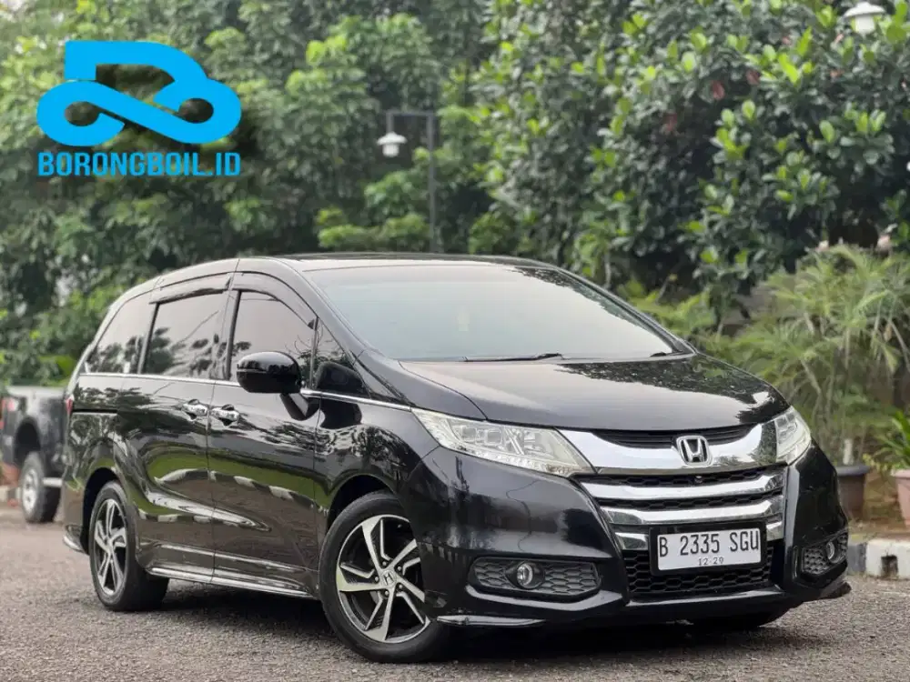 Honda Odyssey 2.4 E Prestige CVT A/T 2015 Hitam Mutiara