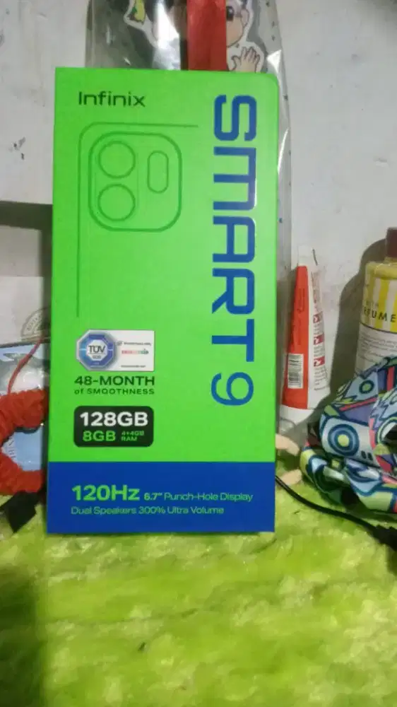 Jual hp bu butuh infinix smart 9 baru buka dus belum dipake samasekali