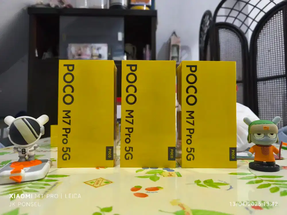 Poco M7 Pro 5G 8/256 garansi resmi BARU : segel dus