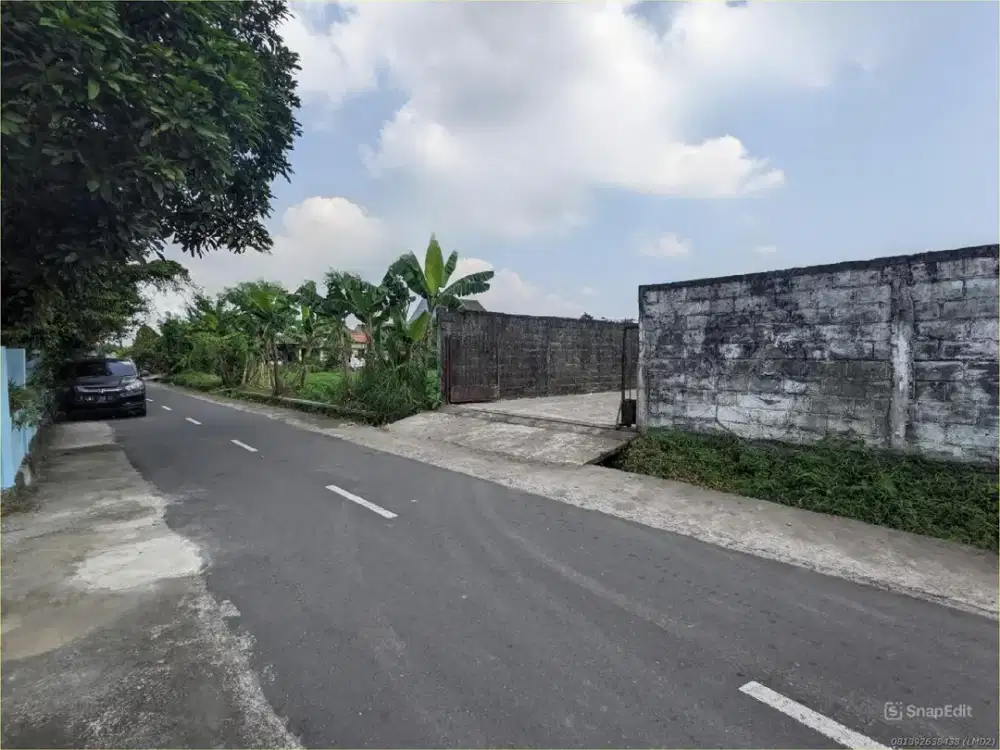 View Cantik Merapi Tanah Jogja SHM Area Jl. Damai Jl. Kaliurang Km 8