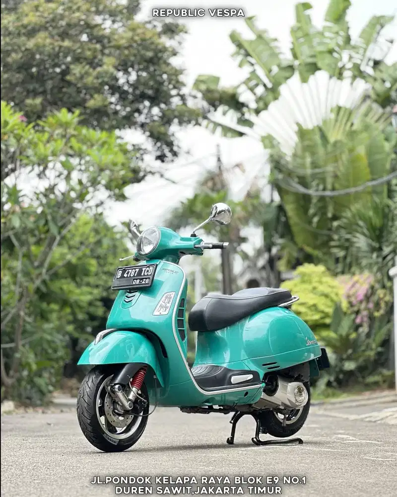 JUAL CEPET  GTS 150 3V IE TH 2014 WARNA Hijau