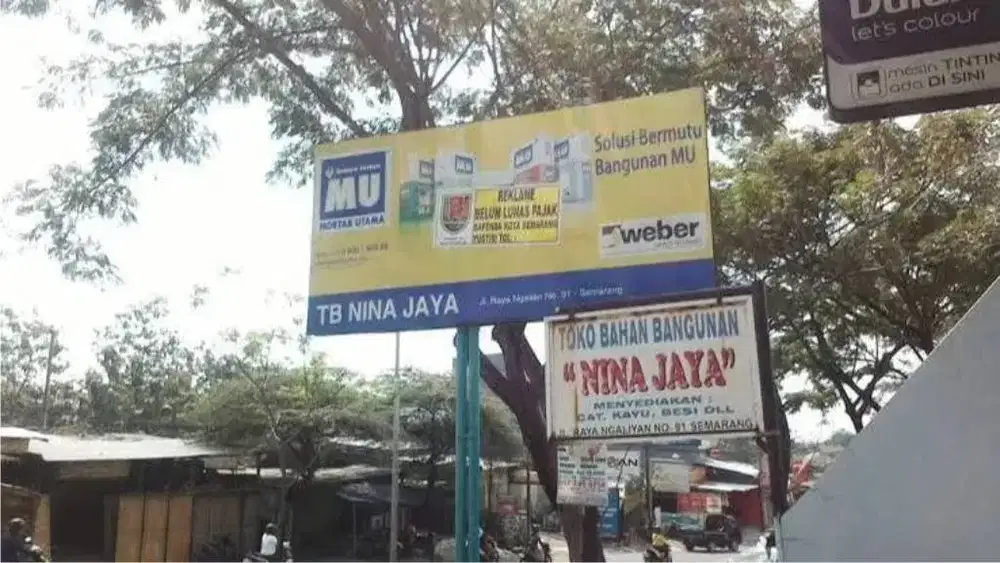 sign papan nama kios huruf timbul letter 3D Led Neon box toko & kantor