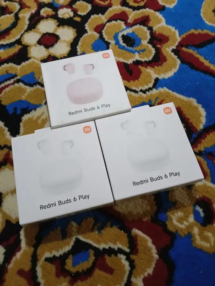 headset wireless bluetooth TWS Xiaomi Redmi Buds 6 Play baru new