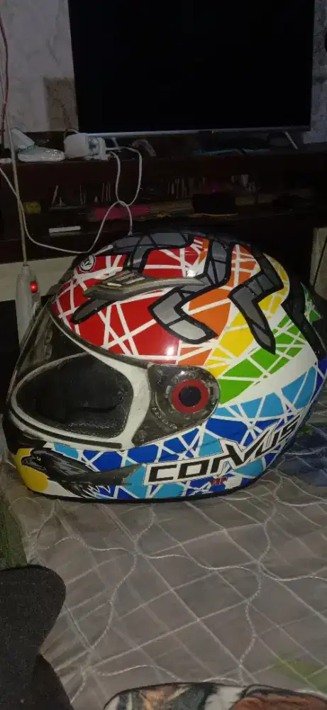 Helm full face oxy