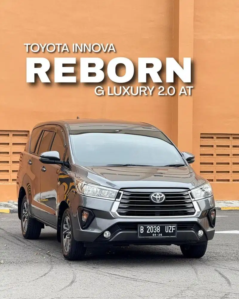 INNOVA REBORN 2.0 G LUXURY AT 2021 FACELIFT BEBAS BANJIR BEBAS LAKA