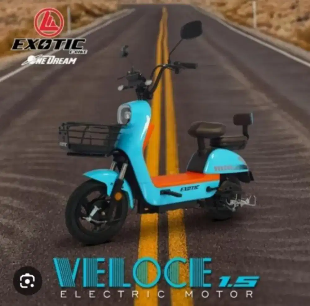 Sepeda listrik Exotic veloce 1.5
