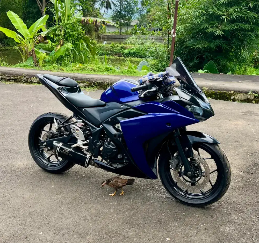R25 250cc 2016 fi 2cylender Kumplit plat B dki pajak of 1jt an