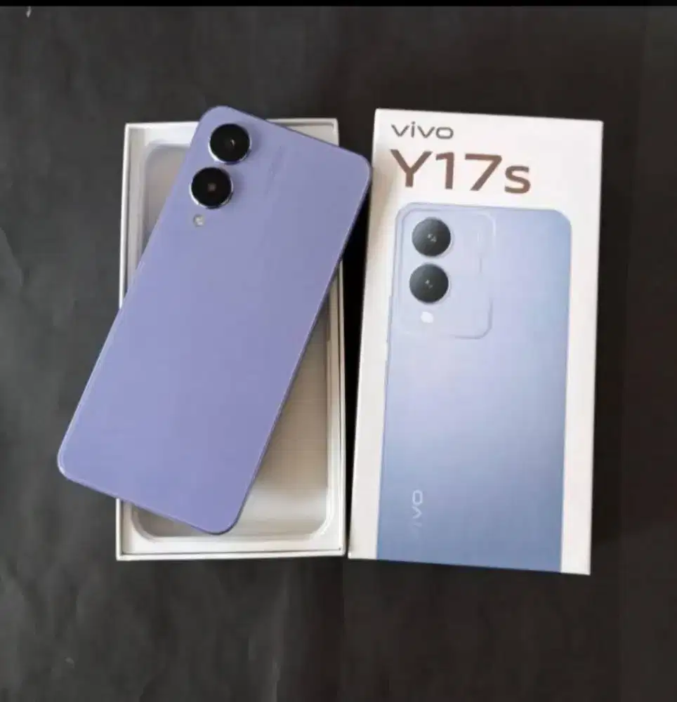 Vivo y17s 4+4/64.Resmi fullset No minus