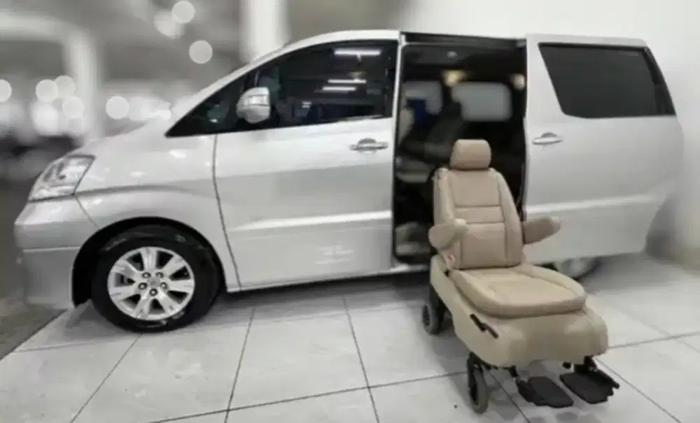 Rare Welcab Kursi Roda Alphard 2007 CBU 2400cc