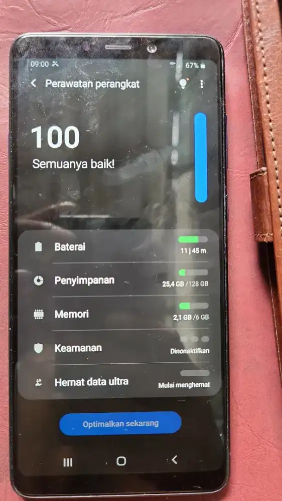 Samsung A9 2018 no minus original sein