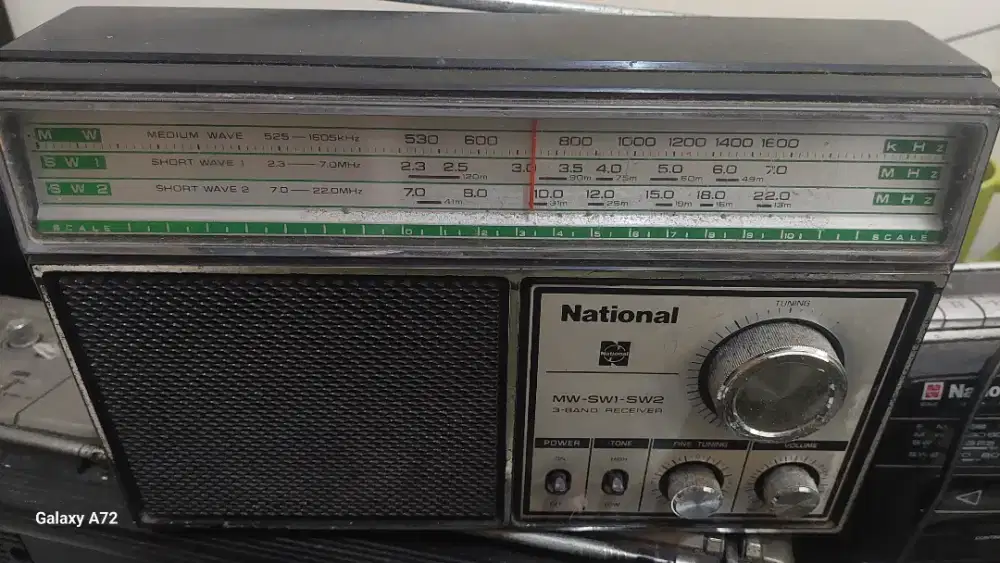 Radio nationl mw sw kenangan