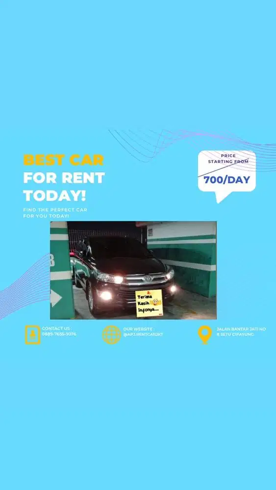 Rental Mobil Lepas Kunci