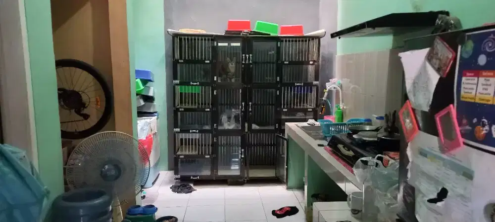 Kandang 6 Pintu Almunium