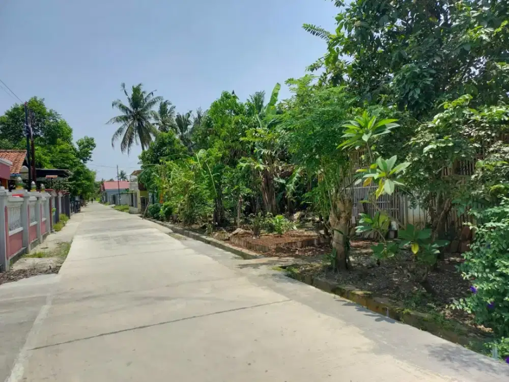 Dijual tanah kapling 2 unit siap bangun