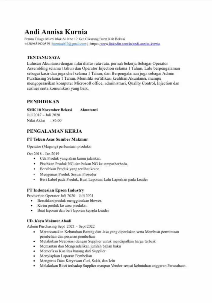 Mencari Pekerjaan