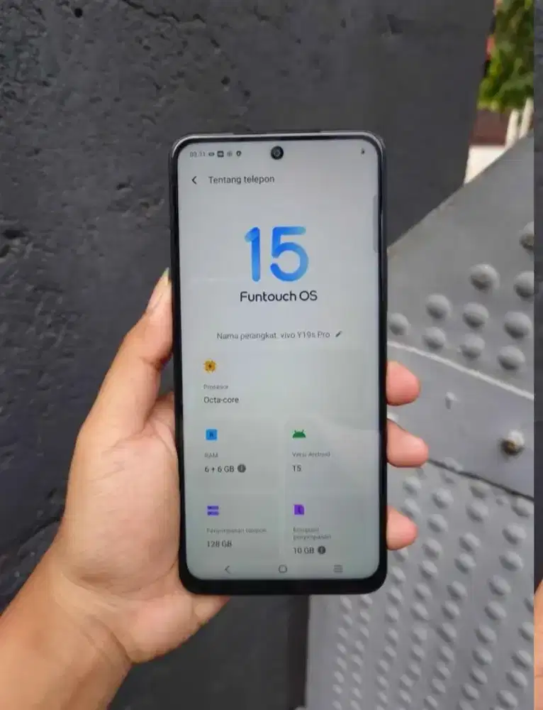 Vivo y19s black edition