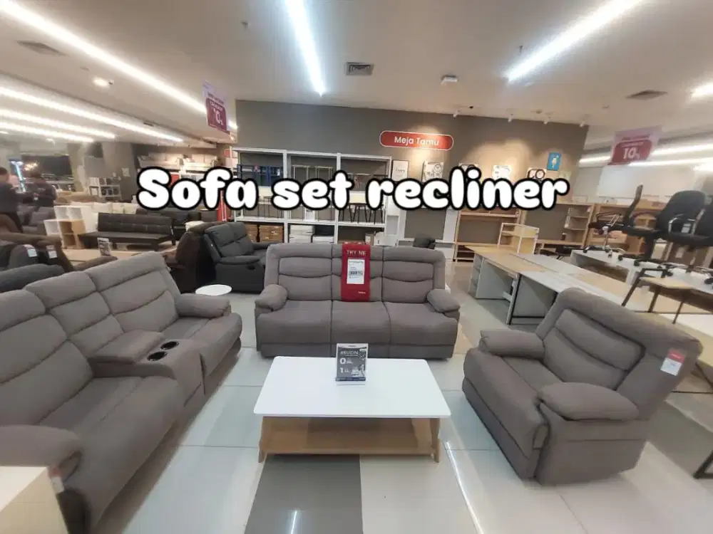 Sofa Recliner Set 321