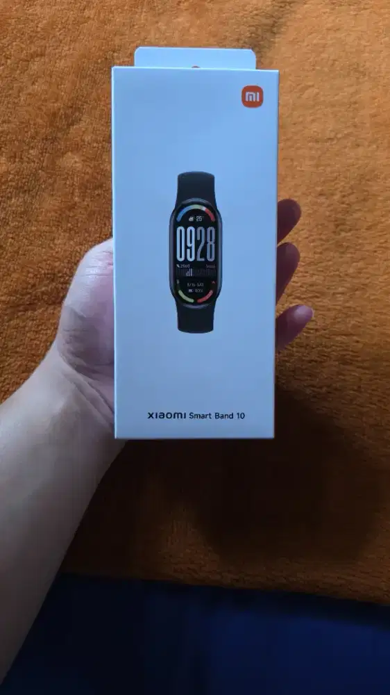 Xiaomi Smartband 10 Midnight Black + New Segel Garansi Resmi