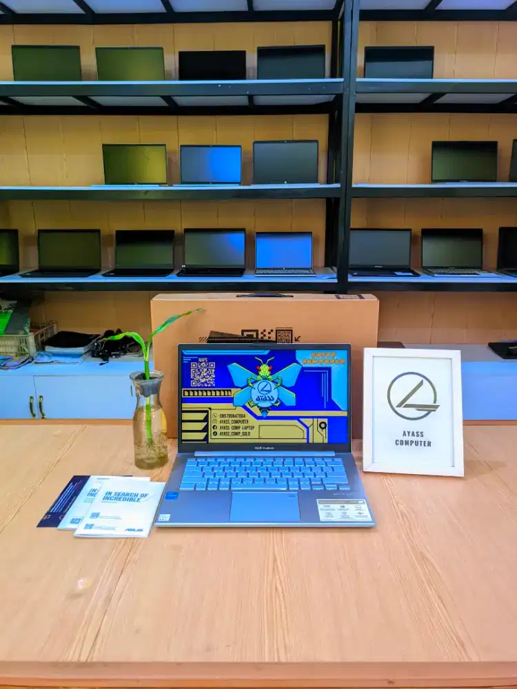 Asus vivobook 14 core i3-N305 8GB/512GB NVMe garansi on Maret 2027