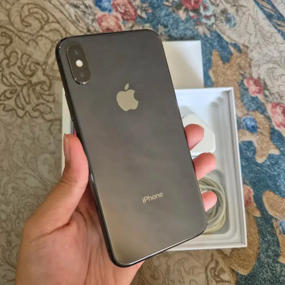 Iphone X 64gb Fullset Mulus