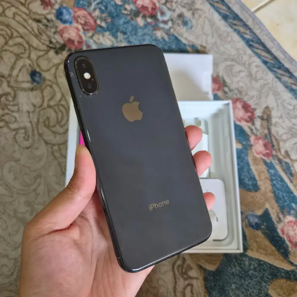 Iphone X 256gb iBox Fullset Mulus