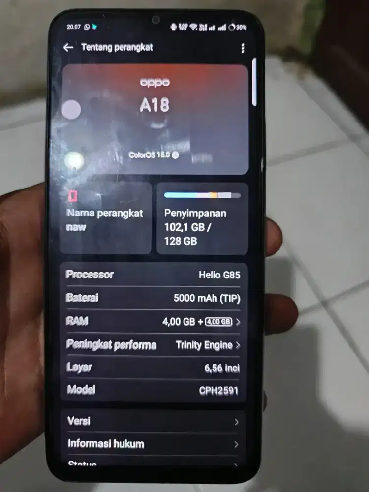 HP OPPO A18 128GB