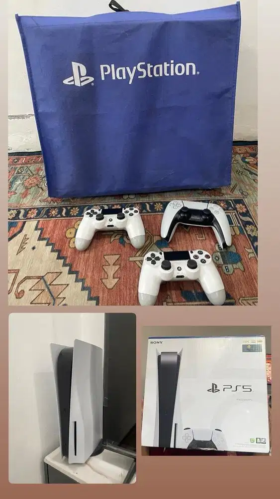 PS 5 Disc Version Dus Lengkap