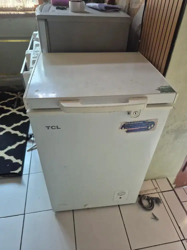 Freezer box TCL 100 L orisinil mulus