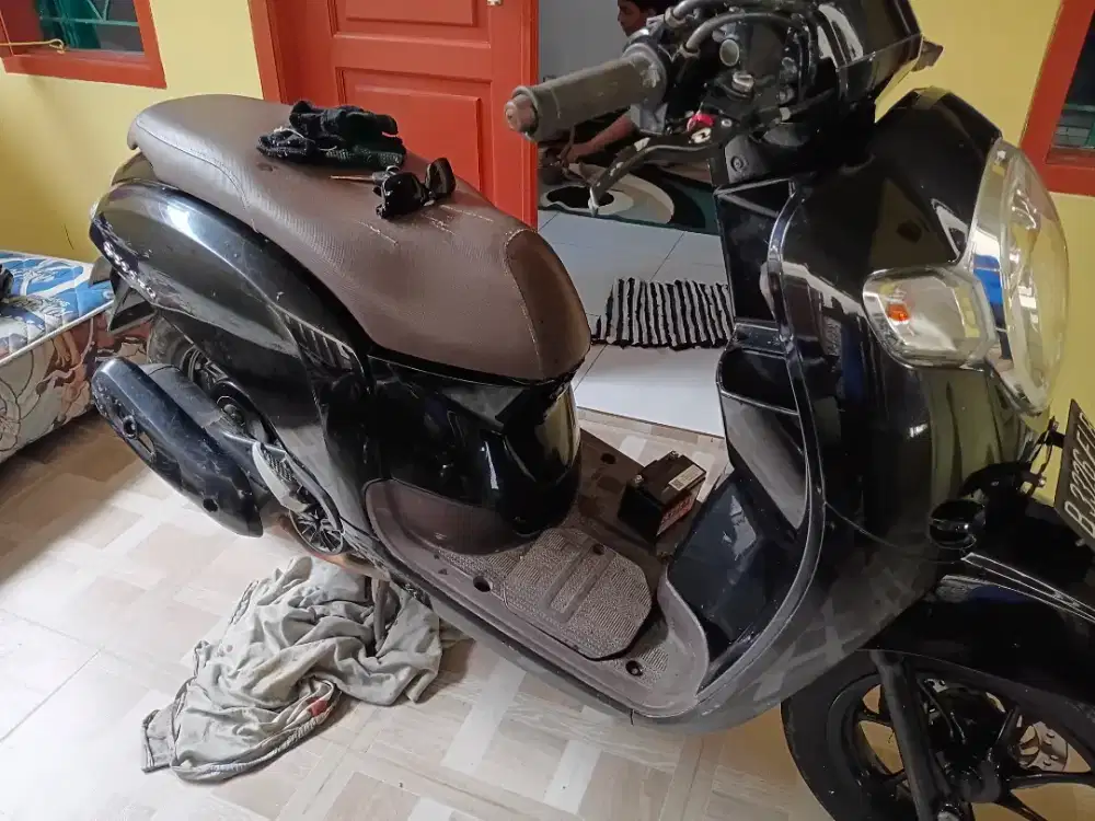 Honda scoopy Donat 2017 B Depok pjk hidup surat lengkap