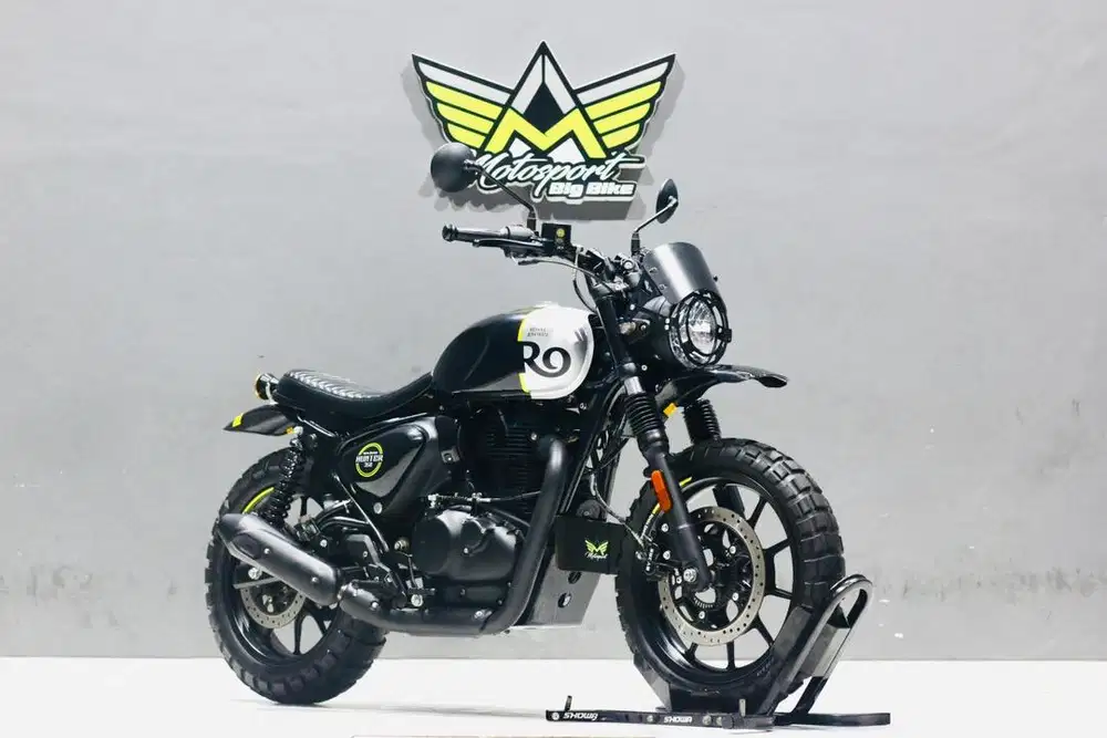 Royal Enfield Hunter350 ABS custom mesin sehat custom cakep siap pakai