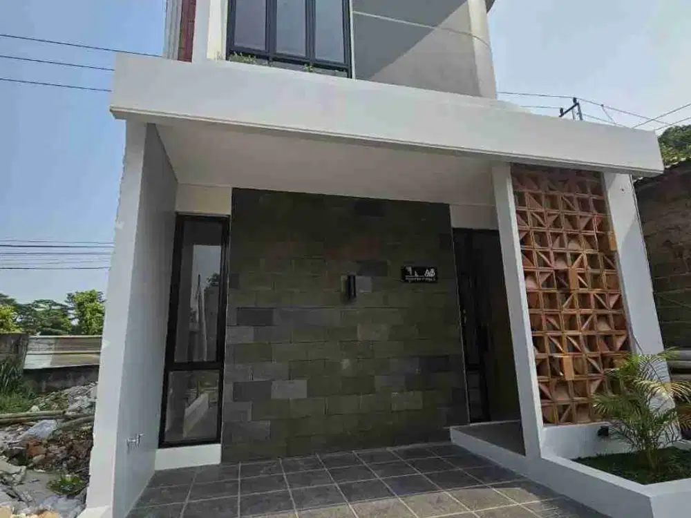 BANGUNAN FULL BATA MERAH. BALI MODERN. DP 0% LANGSUNG AKAD. FREE BIAYA
