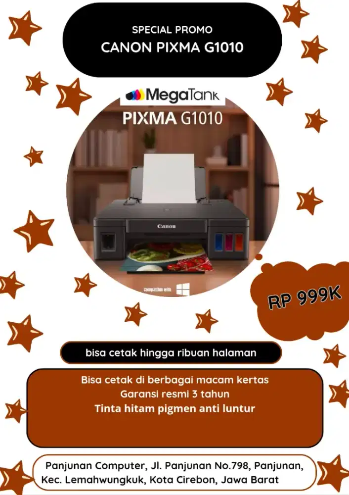 Printer Canon infuse pabrik