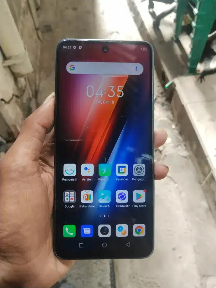 Infinix hot 11's 4+1/64 suppprt nfc min sidik jari off selebihnya aman