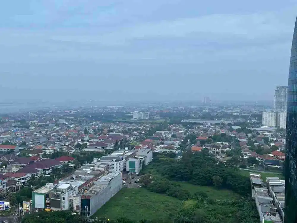 Rent jamin murah unit bagus bersih siap pakai furnished lengkap ada mesin cuci microwave Apartemen puncak bukit golf 2 br