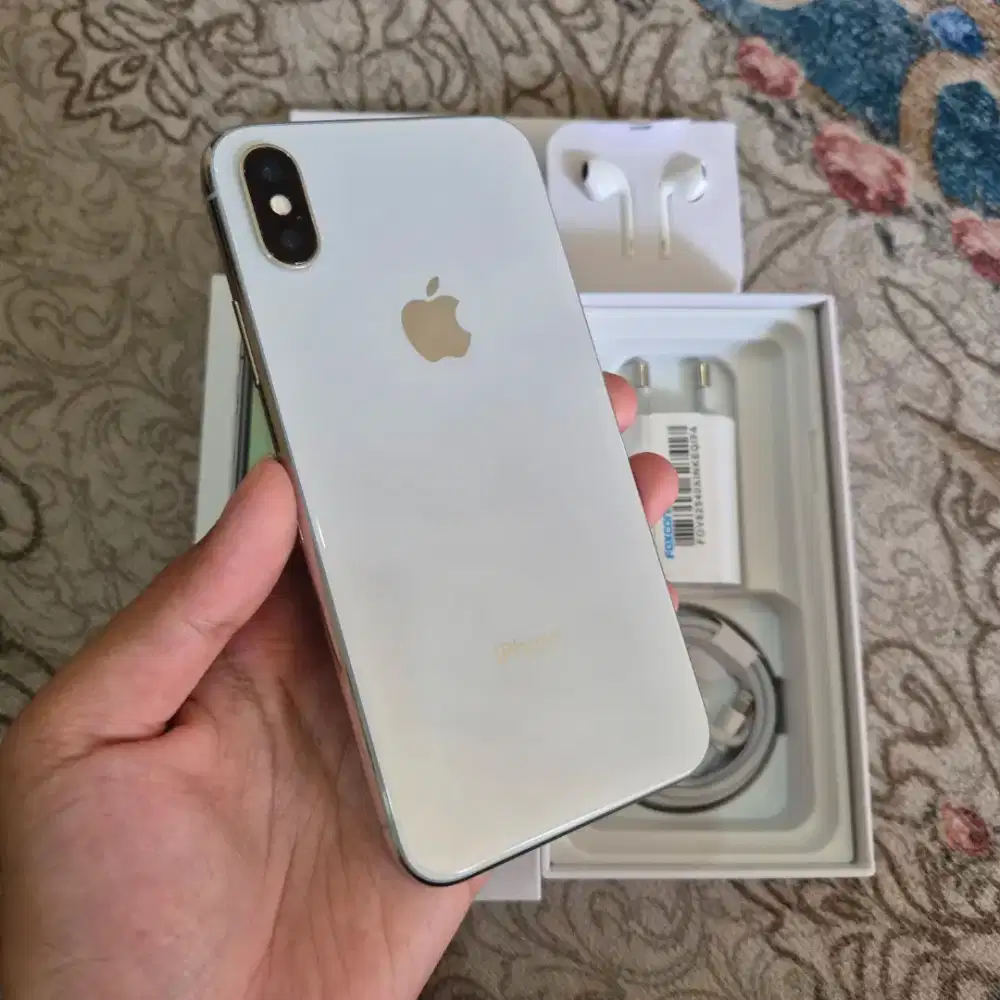 Iphone X 256gb iBox Fullset Mulus