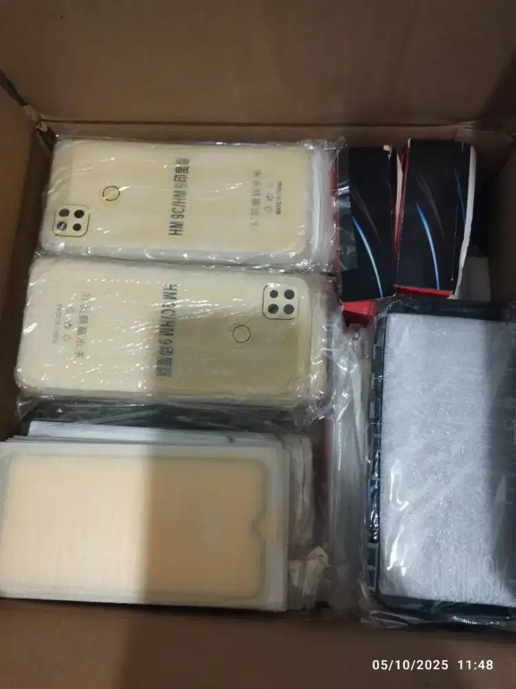 Casing Soft Case Tempered Glass