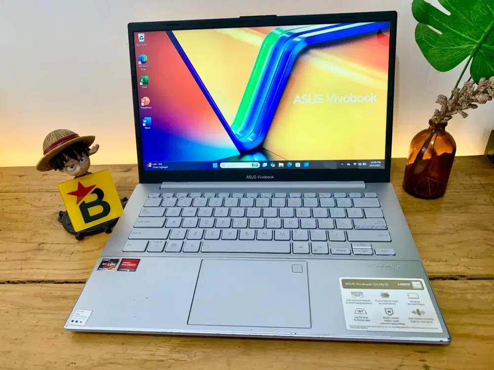 Laptop Asus Vivobook Go 14 Ryzen 3 7320U RAM 8 Desain Slim Siap Kerja