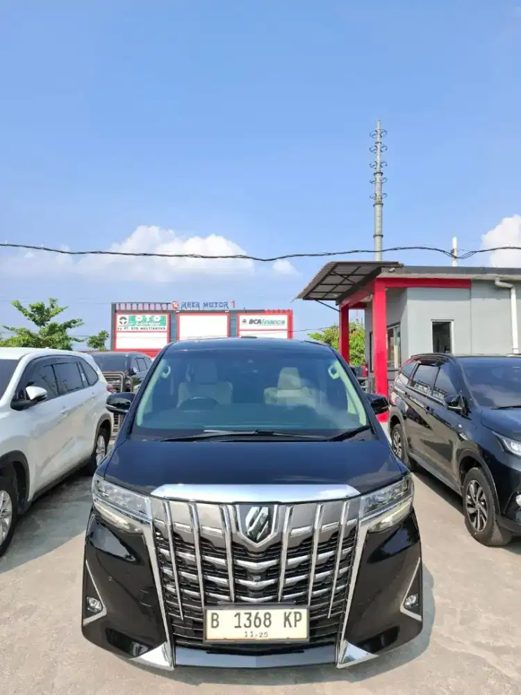 Alphard 2020 G atpm matic. Km 64rb