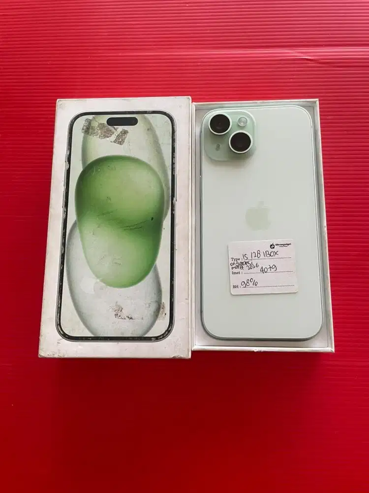 IPHONE 15 128GB IBOX MASIH ON GARANSI