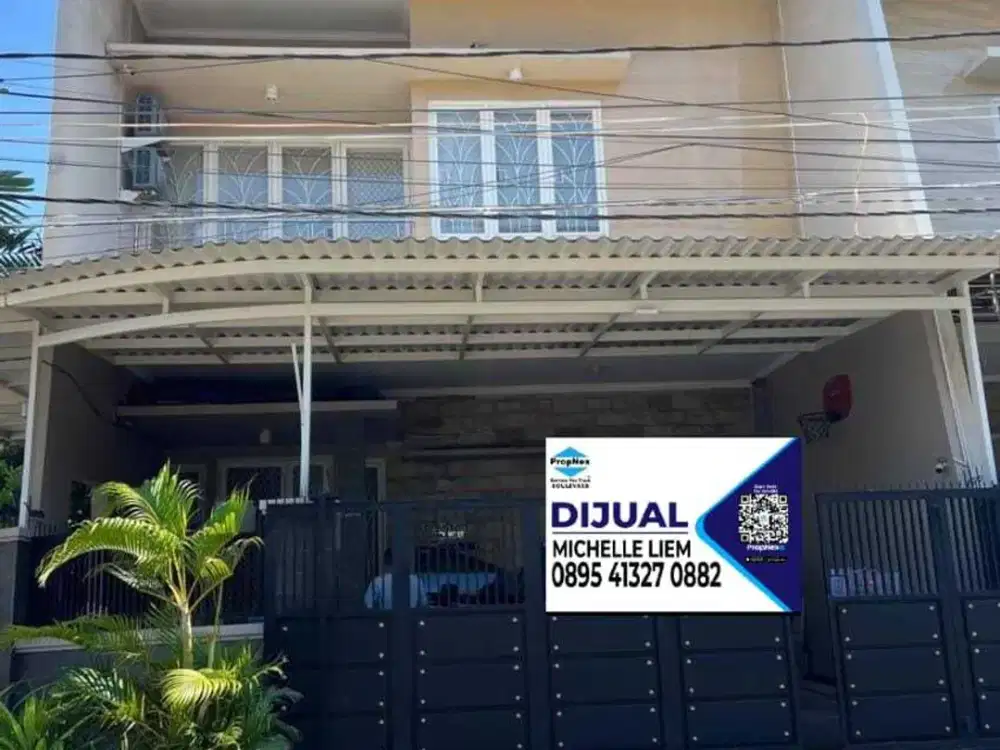 Rumah Minimalis 2 Lantai Modern Minimalis Sutorejo