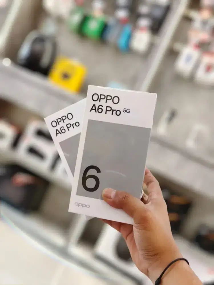 Oppo A6 Pro 5G 8/256GB Gratis Enco Buds3 Pro & Kuota 25GB Selama 1 Thn