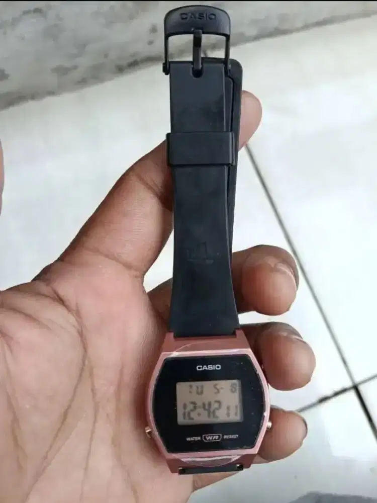 Jam tangan Casio lw204 Gress mulus no minus batangan