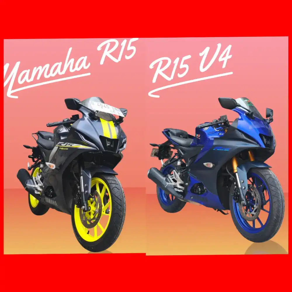 Dp 1jt Yamaha R 15 V4 vva CBR (Bi jelek ktp luar bs kredit) v3