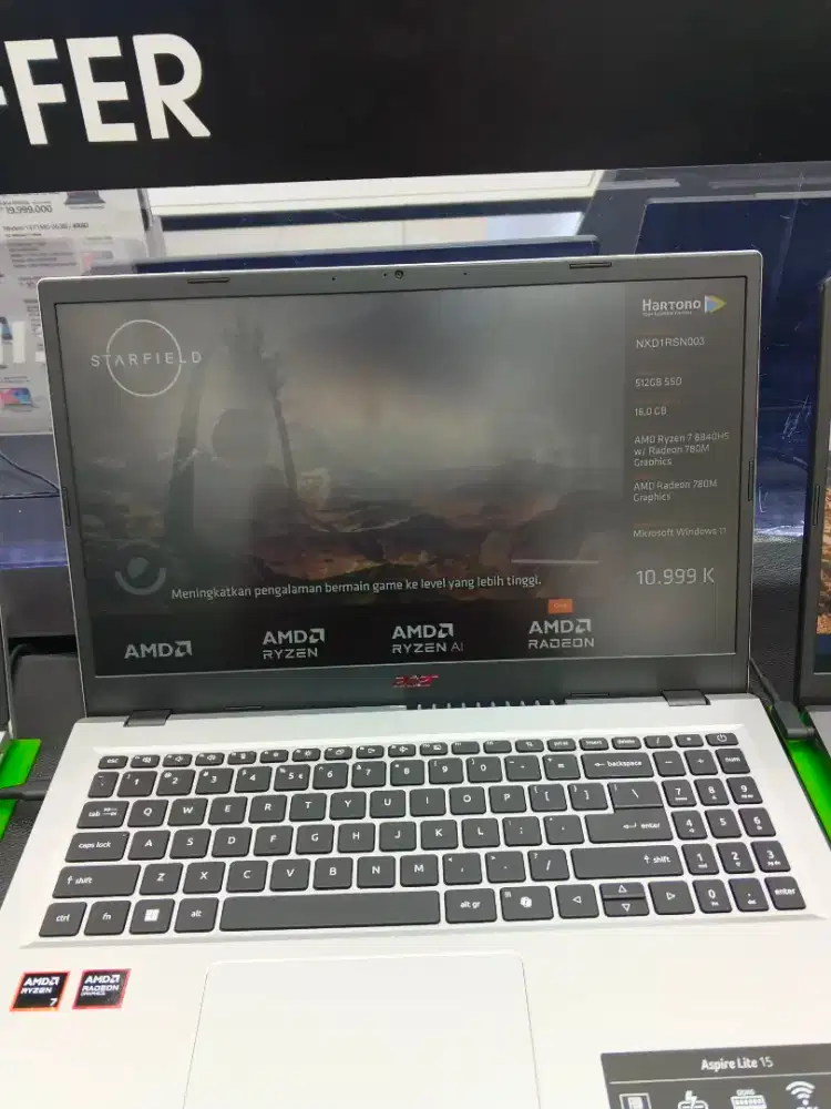 Jual Laptop Acer NXD1RSN003 New