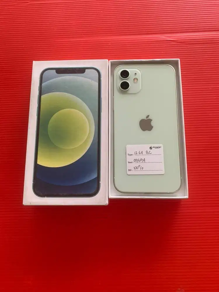 IPHONE 12 64GB BEACUKAI TERDAFTAR