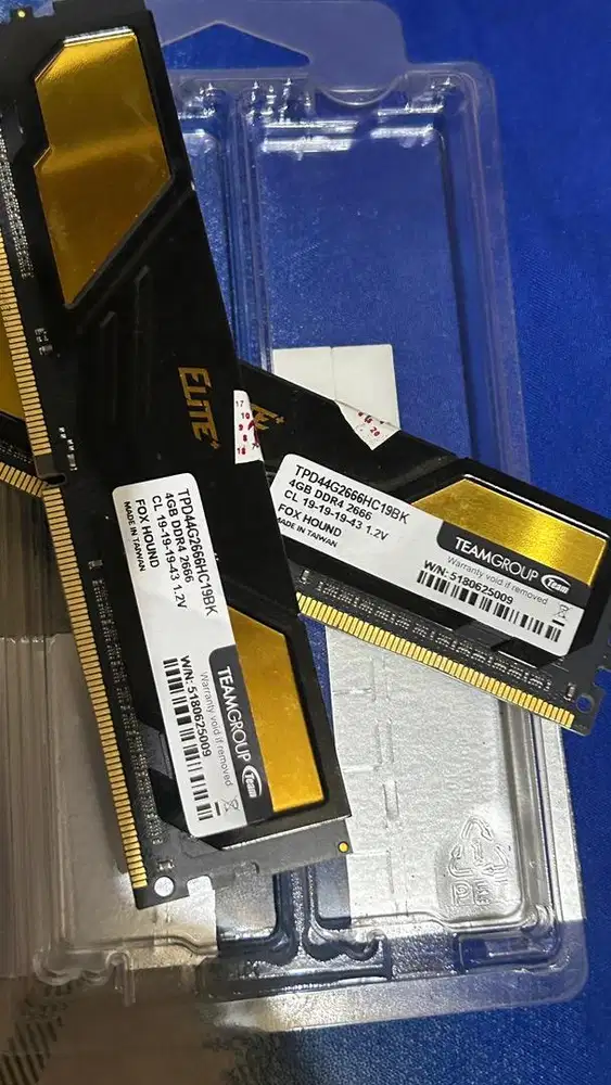 RAM 4GB DDR4 ada 2 Keping