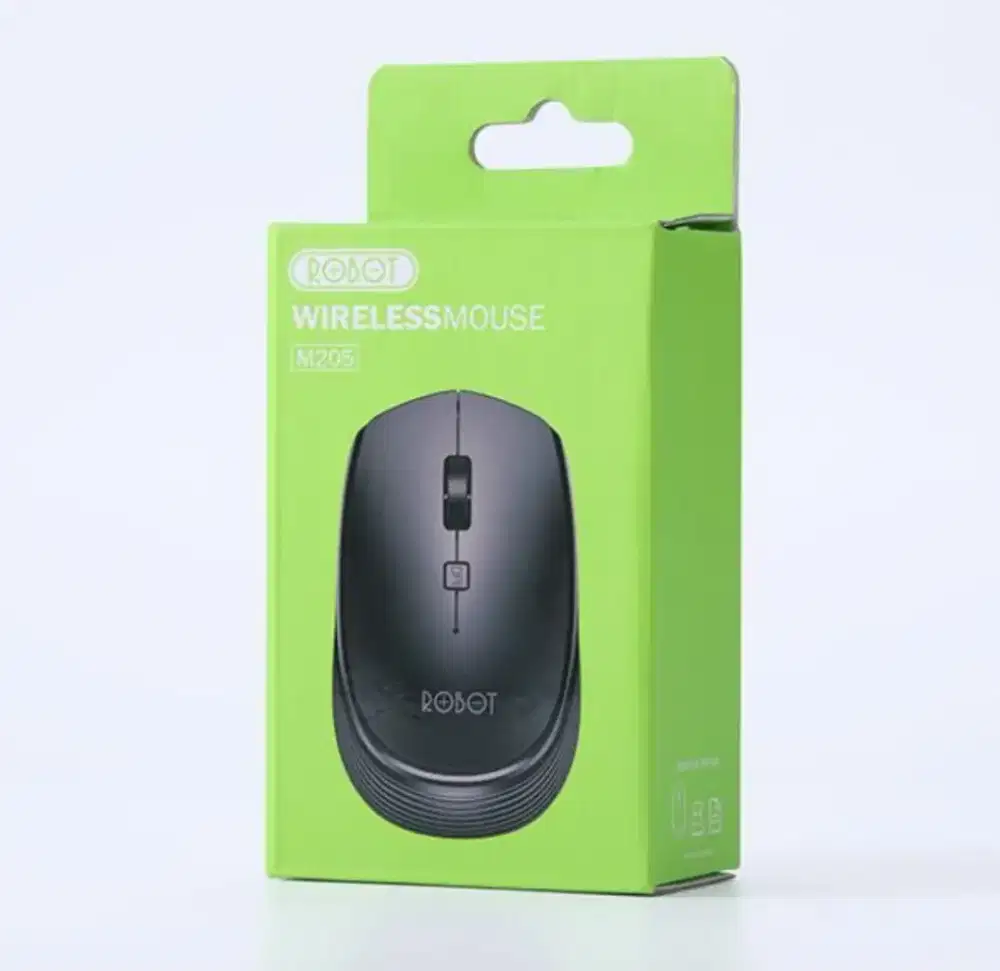 Mouse Wireless Optical ROBOT M205 1600 DPI On Off