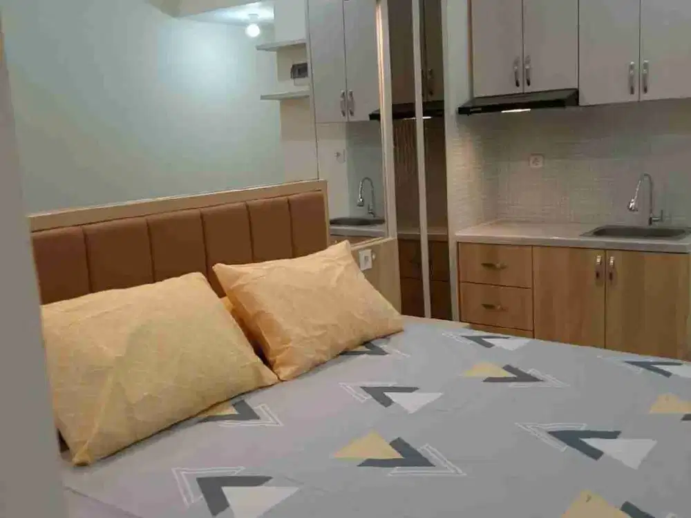 Sewa harian apartemen Benson type studio konekting pakuwon mall unit bagus