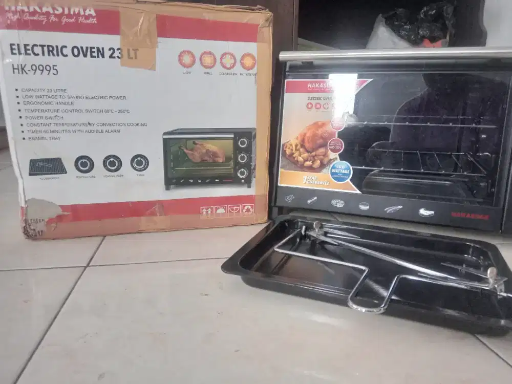 Oven listrik Hakasima 23 Lt
